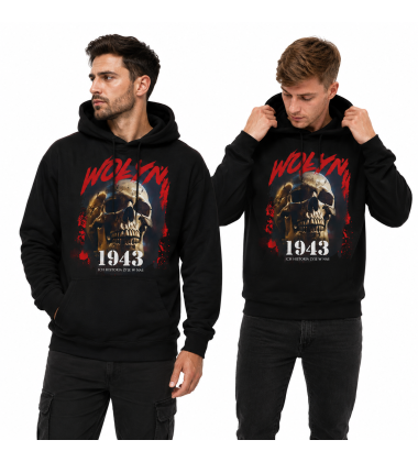 BLUZA Z KAPTUREM WOŁYŃ ICH HISTORIA
